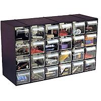 Органайзер пластиковый ArtPlast Variobox 24 секции, 190x142x228мм, черный