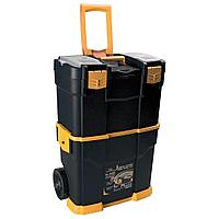 Набор ящиков для инструментов ArtPlast Tekna Set 6700R 460x280x665mm, черный/желтый