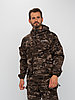 Костюм летний HUNTSMAN Горка-3 цв.Мультикам Black тк.Смесовая Рип-Стоп, фото 3