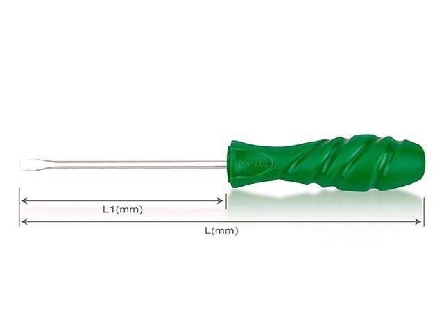 Отвертка "-" 6,5х150мм TOPTUL