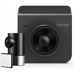 Автомобильный видеорегистратор Xiaomi 70Mai Dash Cam A400+Rear Cam Set (A400-1) (Black)