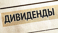 Выплата дивидендов за 2024 год