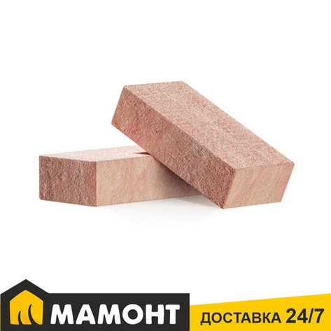 Кирпич рядовой полнотелый одинарный КРО-250 (Керамин), Поштучно, фото 2