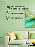 Краска фасадная, моющаяся интерьерная светло-зеленая 7 кг, фото 4
