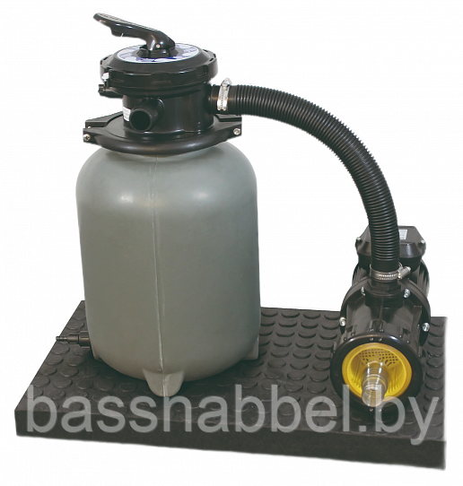 Фильтровальная установка SF 128 - 4,0 м3/час (песочный фильтр + насос циркуляции) для бассейна (Германия)