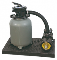 Фильтровальная установка SF 128 - 4,0 м3/час (песочный фильтр + насос циркуляции) для бассейна (Германия)