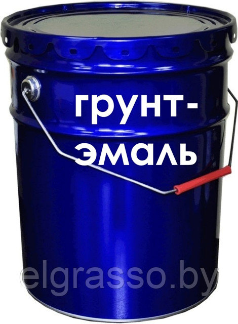 Грунт-эмаль АУ (белая), ведро 20кг