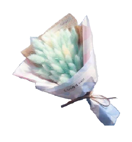 Букет Комплимент (лагурус) /сухоцветы/