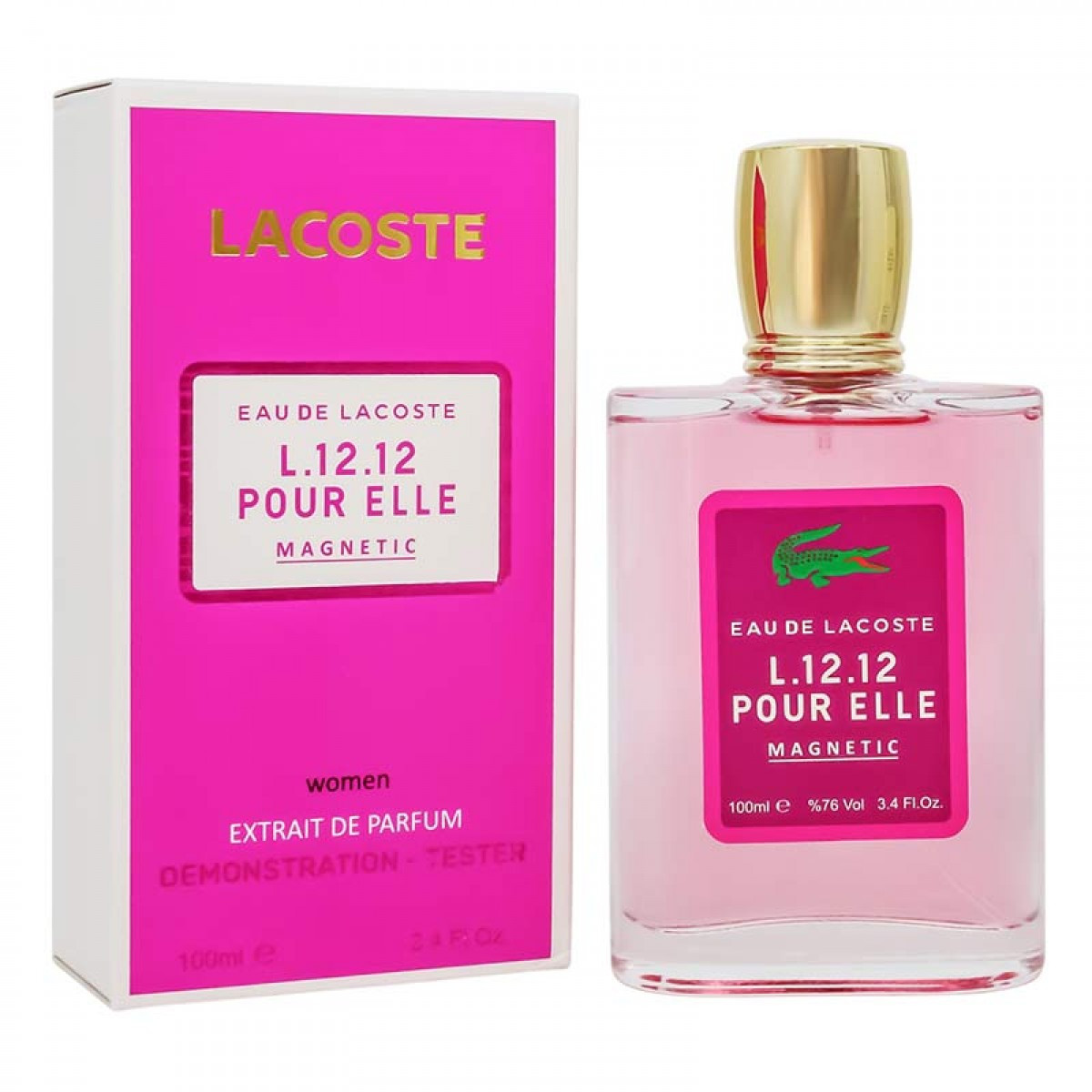 Экстракт Lacoste L.12.12. Pour Elle Magnetic / Extrait de Parfum 100 ml