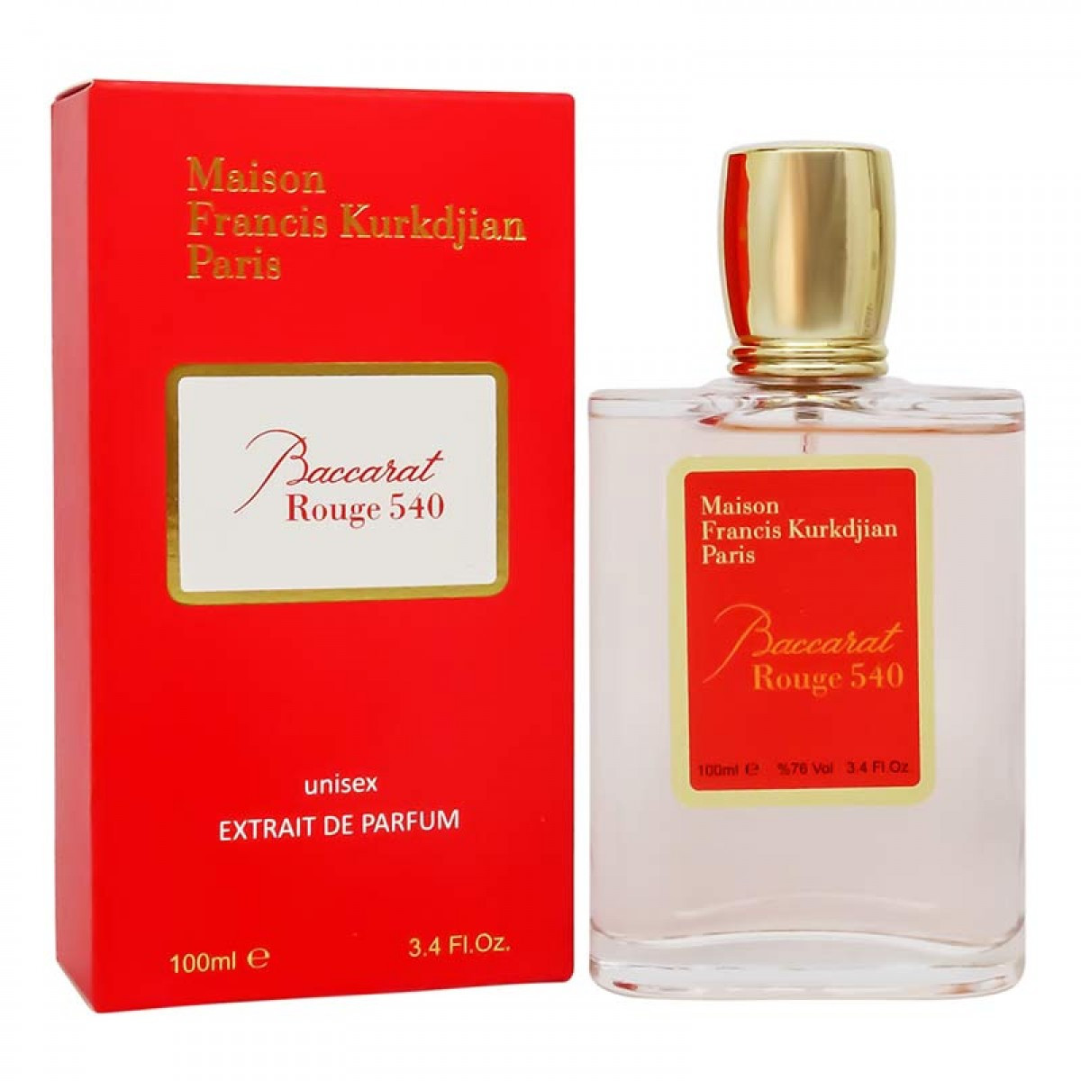 Экстракт Maison Kurkdjian Baccarat Rouge 540 / Extrait de Parfum 100 ml