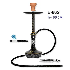 Кальян 7 Star E-66S Black / Gold — 60см