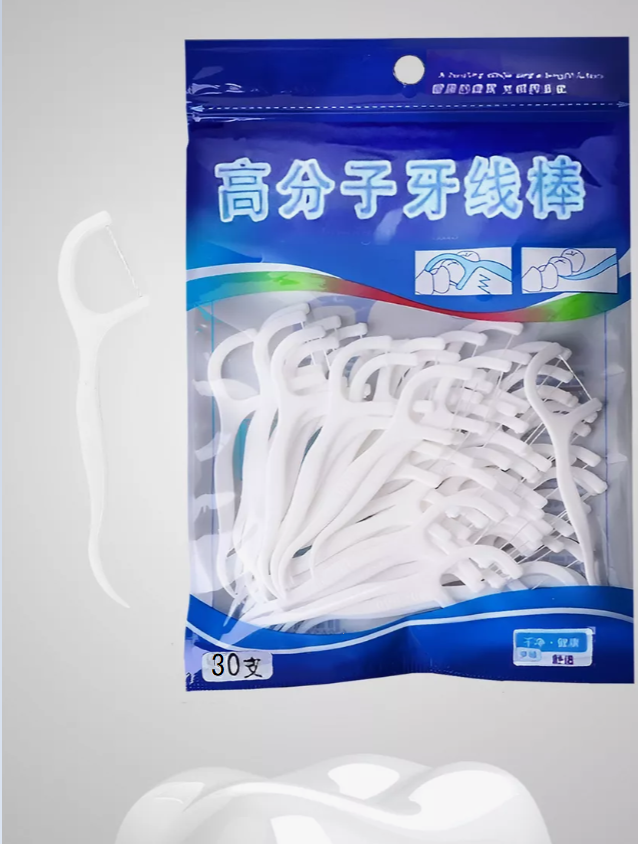 Зубная нить с зубочисткой 30 шт