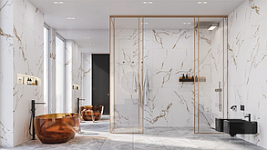 Керамогранит Prime Ceramics Carrara Bronze