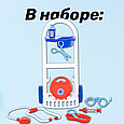 Детский игровой набор "Доктор"(полесье, на тележке)., фото 2