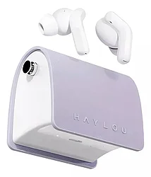 Беспроводные наушники с цепочкой и чехлом Haylou T87 Lady Bag Purple B1941