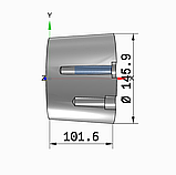 Зажимная коническая втулка тапербуш 4040 d90 Taper bush, фото 2