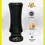 Ваза на кладбище/памятник из гранита Габбро Букинский 30см. См. описание ниже!!!, фото 3