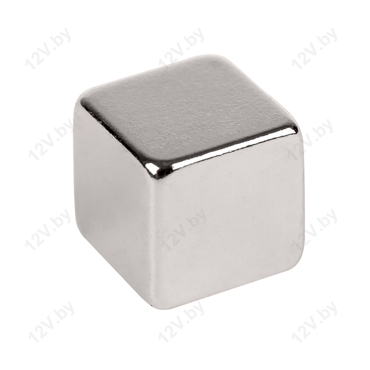 Неодимовый магнит куб 5х5х5мм сцепление 0,95 кг (упаковка 16 шт)