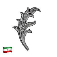 Листок литой (левый) h190х95мм