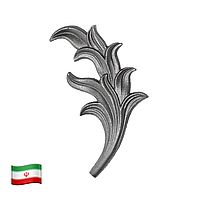 Листок литой (правый) h190х95мм