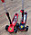 Самокат складной 21 st scooter Ferrari, 1,5-8 лет, широкие колеса, фото 4