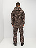 Костюм летний HUNTSMAN Горка-5 Черный мультикам тк Смесовая, фото 3
