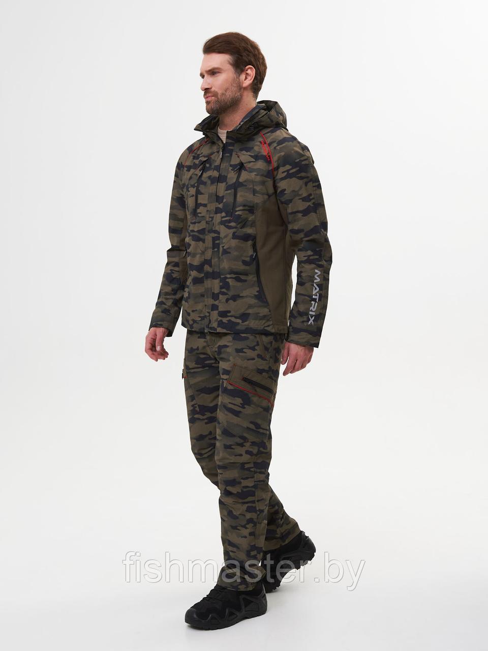 Костюм летний HUNTSMAN Матрица цв.КМФ DJIN тк.Nylon Cotton Рип-Стоп