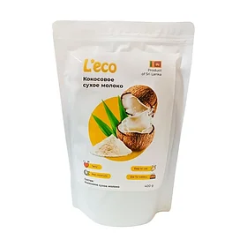 Кокосовое сухое молоко L'eco, 400 гр Шри-Ланка