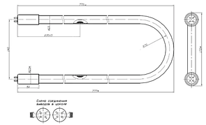 Лампа амальгамная LightBest GPHVA 300/144-U2 235W 1,85A (AНЦ 300/144-П2)