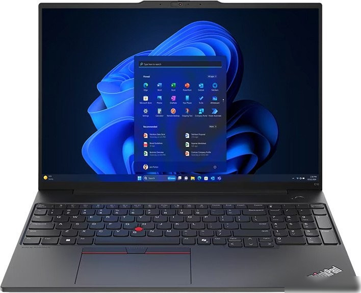 Ноутбук Lenovo ThinkPad E16 Gen 2 Intel 21MA005DRT