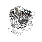 Запчасти двигателя для Geely Atlas (NL-3)