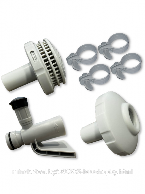 Комплект форсунок под шланг 32 мм INTEX 12353-3