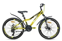 Велосипед Aist Rocky Junior 24 2.1 Горный Жёлтый