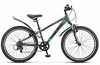 Велосипед 24" Stels Navigator 400 V F020 (рама 12) Серый/зеленый, LU097253