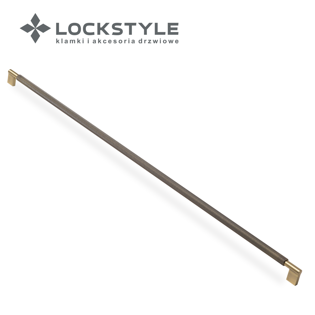 Ручка мебельная CEBI A1243 896 мм DIAMOND (алмаз) цвет MP30 матовая бронза