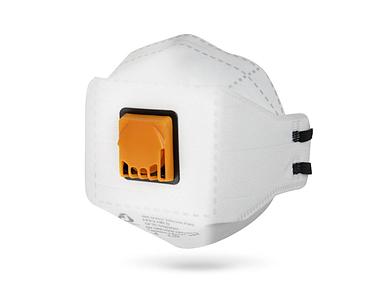 Респиратор JETA SAFETY JM-9322 складн. с клап. FFP2 (до 12 ПДК)