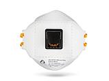 Респиратор JETA SAFETY JM-9332 складн. с клап. FFP3 (до 50 ПДК)(трехпанельный), фото 2