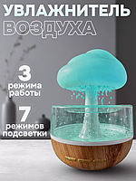 Ночник увлажнитель воздуха Гриб с эффектом дождя