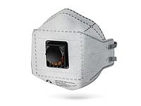 Респиратор JETA SAFETY JM-9326 складн. с клап. FFP2 (до 12 ПДК) (для сварки, с угольным фильтром)