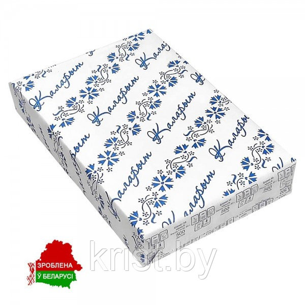 Бумага офисная Каларыт, А4, класс В, 80г/м2, 500л, РБ