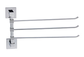 Savol Держатель для полотенеца поворотный (3-ой) Savol S-06503A хром