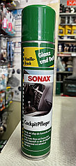 Sonax 342300 Полироль-очиститель пластика (ваниль) 400мл аэрозоль