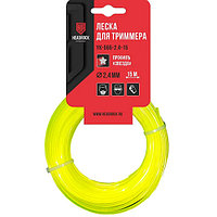 Леска для триммера "звезда" YK-666-2.4-15 (2,4mm, 15m)