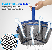 Органайзер для ванной комнаты 8-POCKET SHOWER CADDY, фото 2