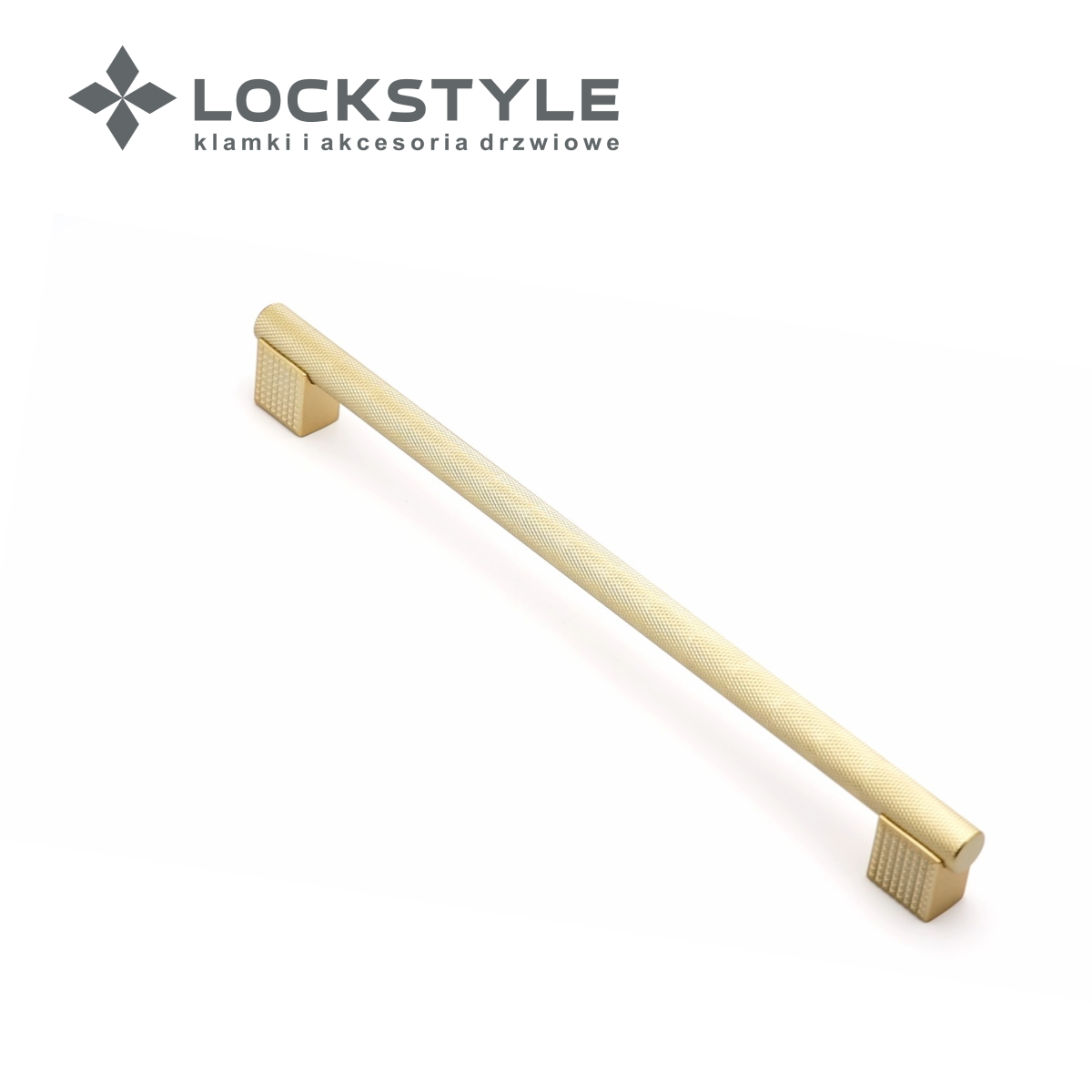 Ручка мебельная CEBI A1240 320 мм DIAMOND (алмаз) цвет PC35 матовое золото