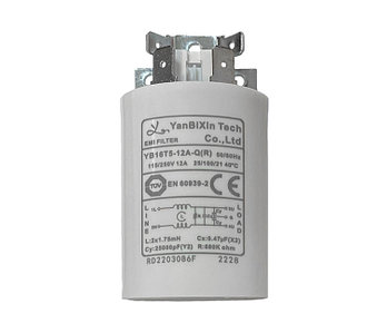 Сетевой фильтр стиральной машины Атлант  908092001043 YB16T5-12A-Q(R)