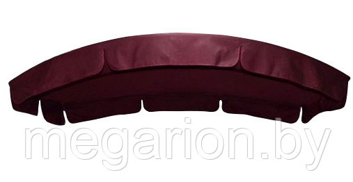 Фирменный заводской тент 2080x1250 для качелей Оазис бордо