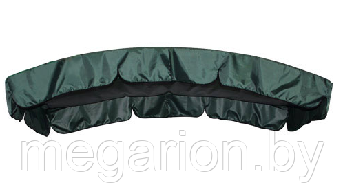 Фирменный заводской тент 2400x1390 для качелей Монарх зеленый