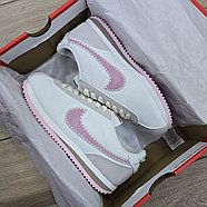 Кроссовки Nike Cortez White Pink, фото 6