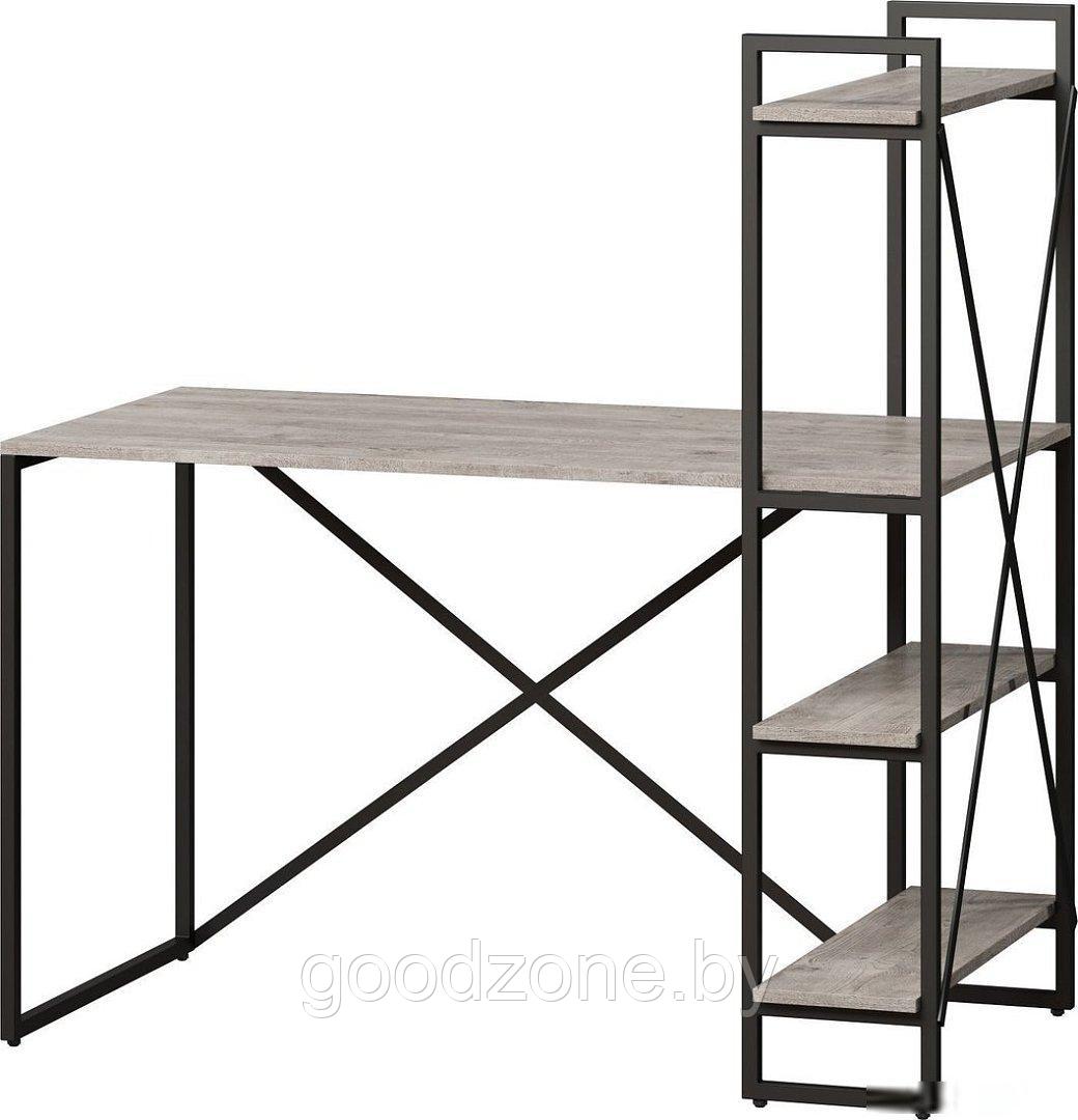 Стол LoftyHome Мальборк Практик-П 1627829 (смоук)